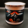 Emaille Becher "In Bayern Dahoam"