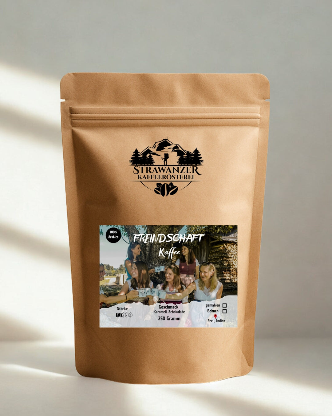 Tütenbild 250 Gramm Freindschaft Kaffee