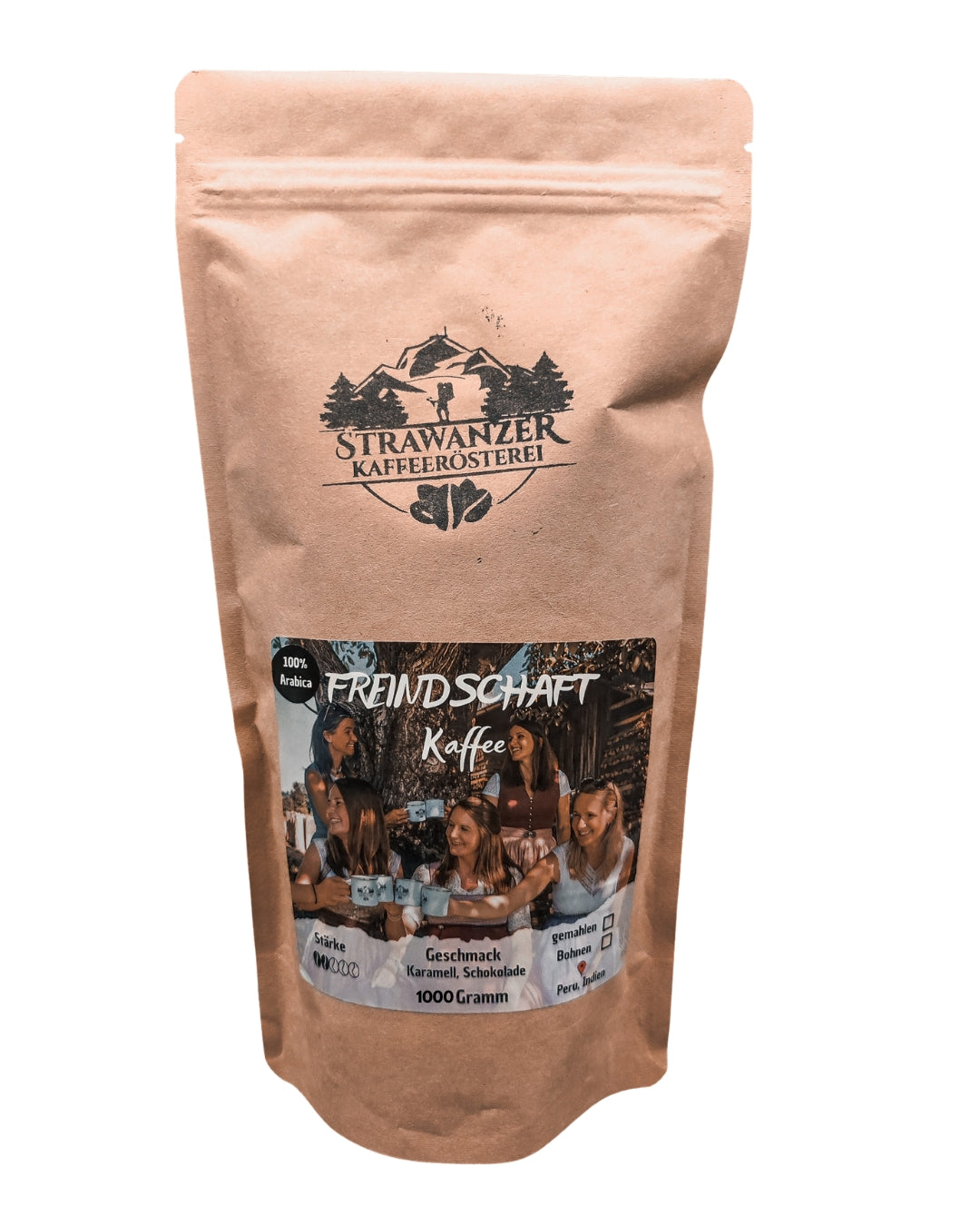 Freindschaft Kaffee – Mild & Harmonisch | 100% milder Arabica