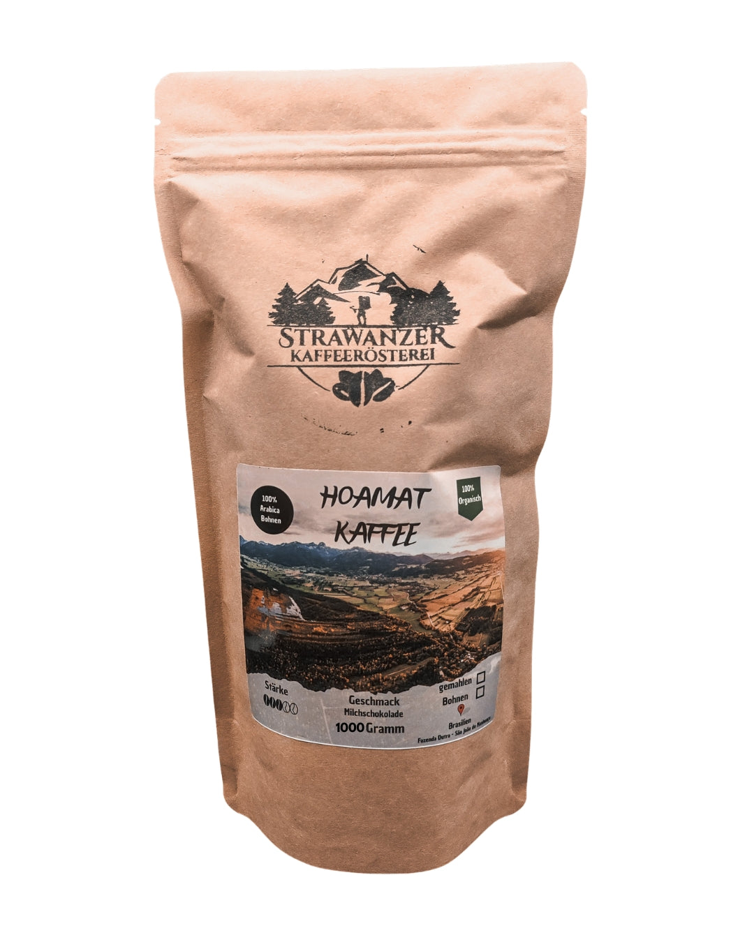 Hoamat Kaffee - 100% Bio Arabica aus Brasilien