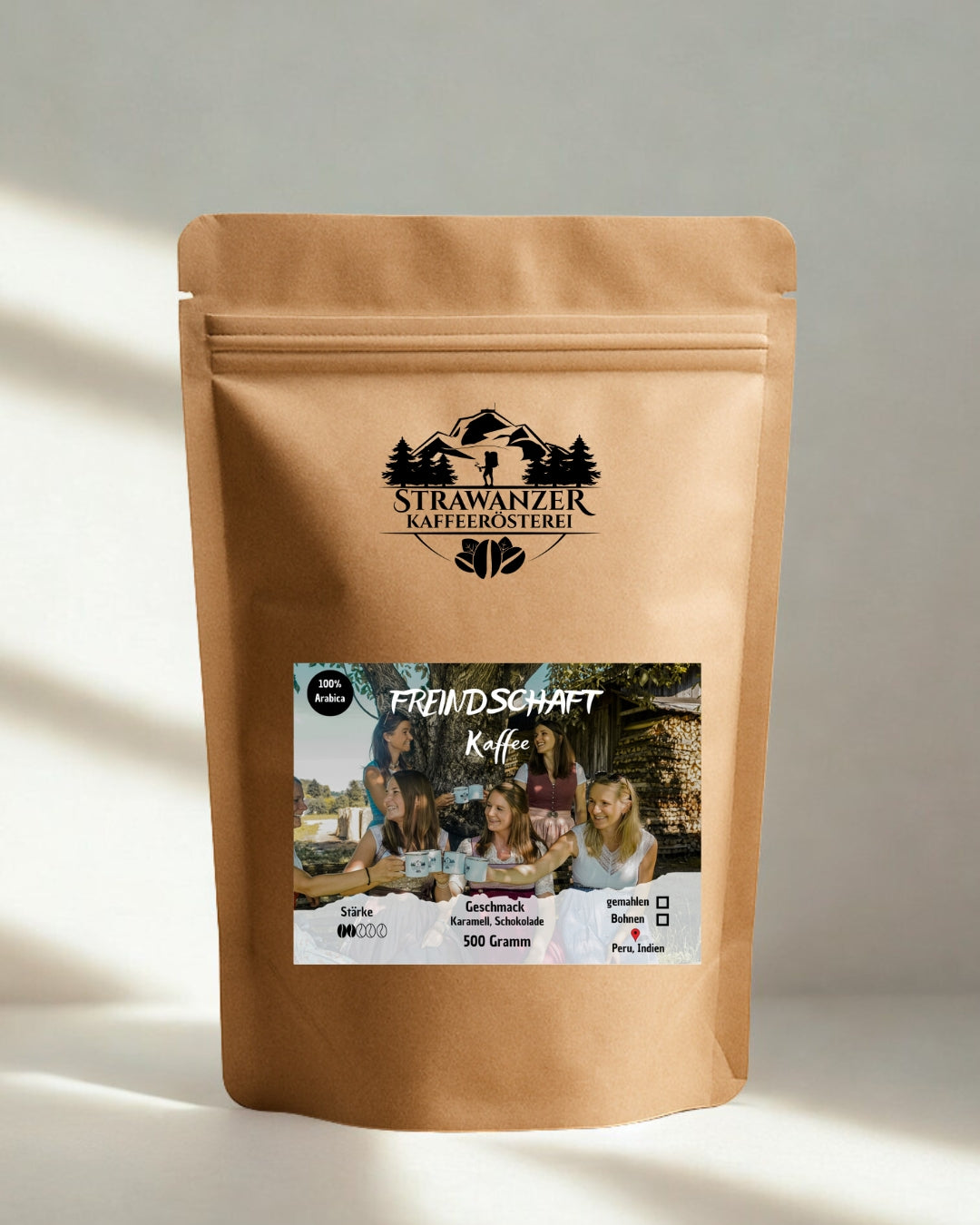 Tütenbild 500 Gramm Freindschaft Kaffee