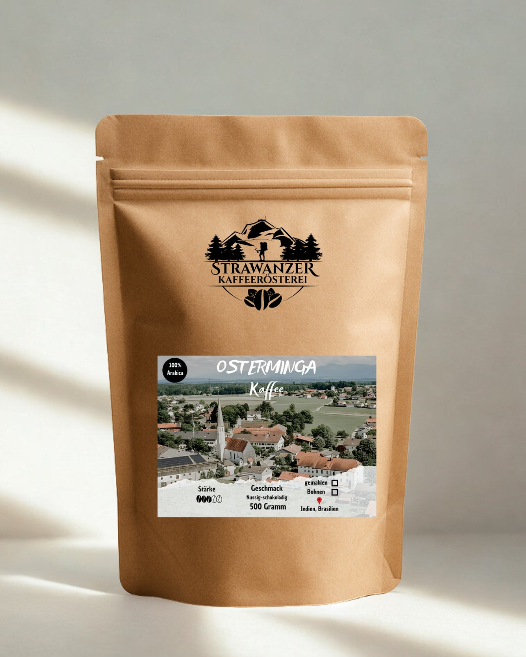 Tütenbild 500 Gramm Osterminga Kaffee