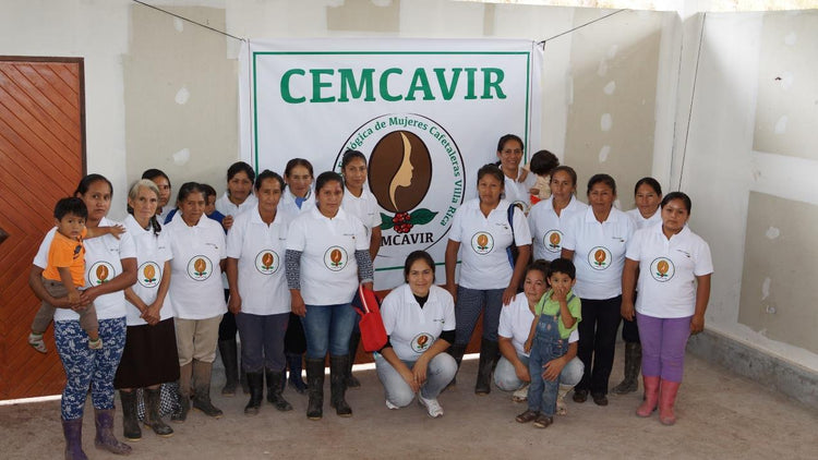 Kaffeebäuerinnen der Cemcavir Kooperative in Peru