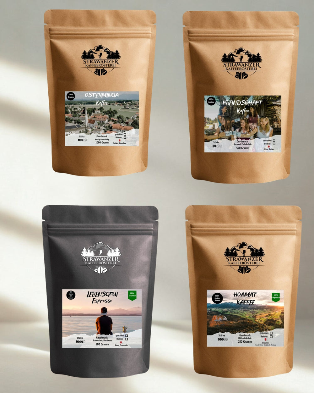 4 Strawanzer Produkte als Paket 